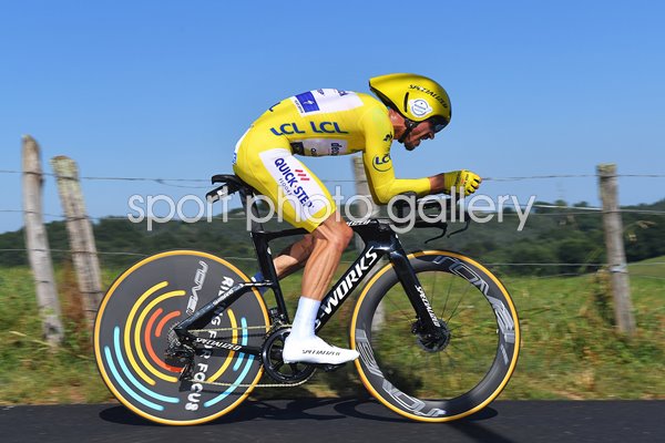 Julian Alaphilippe France Time Trial Pau Tour de France 2019