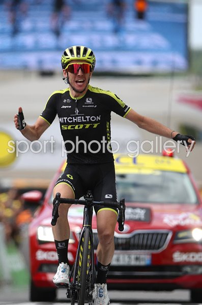 Simon Yates Great Britain wins Stage 12 Tour de France 2019