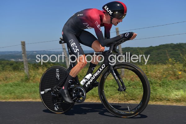 Wout Poels Netherlands Time Trial Tour de France 2019