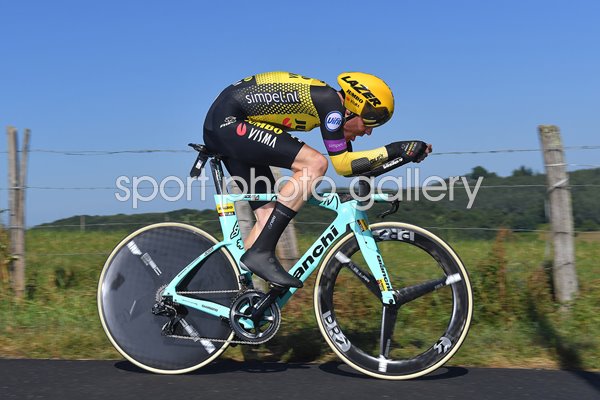 Steven Kruijswijk Netherlands Time Trial Stage 13 Tour de France 2019