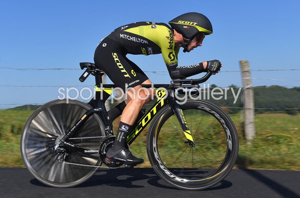 Adam Yates Team Mitchelton-Scott Time Trial Stage 13 Tour 2019