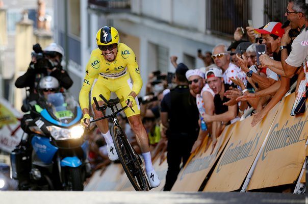 Julian Alaphilippe Yellow Jersey Stage 13 Tour de France 2019