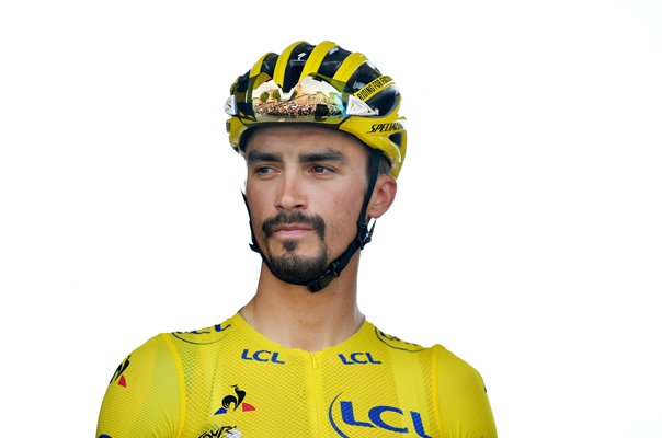 Julian Alaphilippe Yellow Jersey Stage 14 Tour de France 2019  