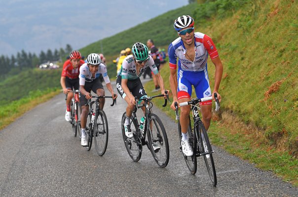 Thibaut Pinot France leads Emanuel Buchmann Germany Tour 2019  