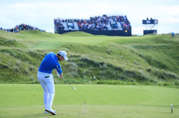 Danny Willett England 16th tee British Open Royal Portrush 2019