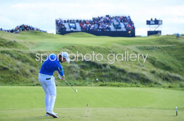 Danny Willett England 16th tee British Open Royal Portrush 2019