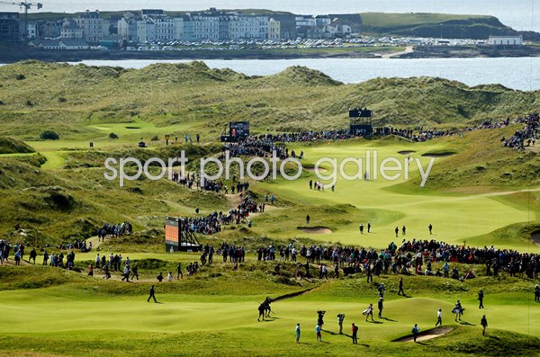 7th Hole Third Round British Open Royal Portrush 2019