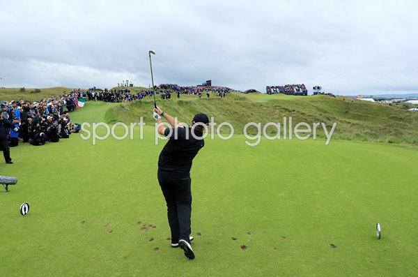 Shane Lowry Ireland 16th tee Final Round Open Championship 2019