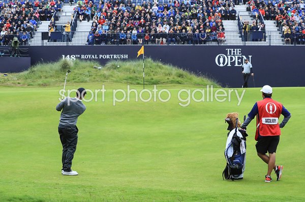 Rory McIlroy Northern Ireland 18th Green Royal Portrush Open 2019