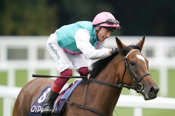 Jockey Frankie Dettori & Enable to King George win Ascot 2019