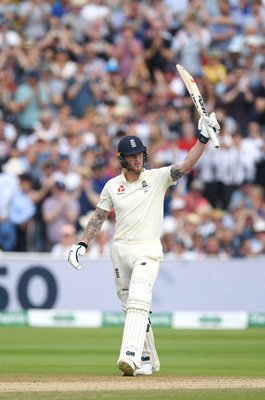 Ben Stokes 50 England v Australia Ashes Test Edgbaston 2019