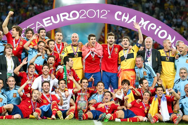Spain European Champions Kiev 2012