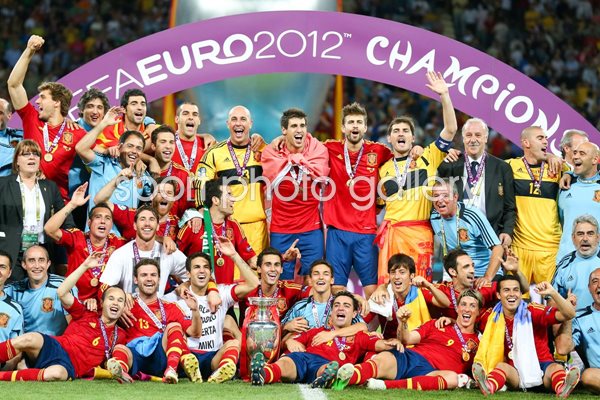 Spain European Champions Kiev 2012