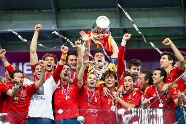 Spain European Champions Kiev 2012