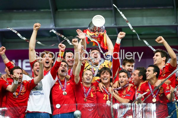Spain European Champions Kiev 2012