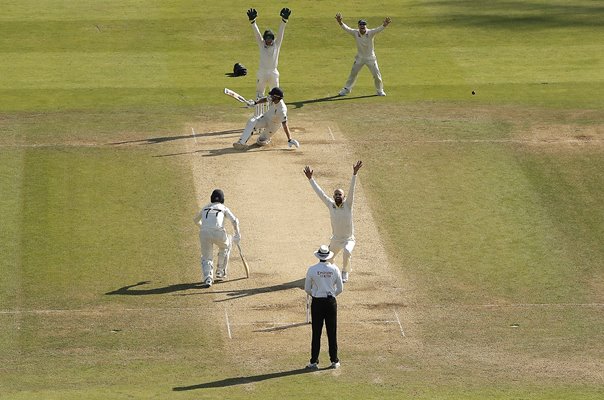 Nathan Lyon appeals v Ben Stokes England v Australia Leeds Ashes 2019