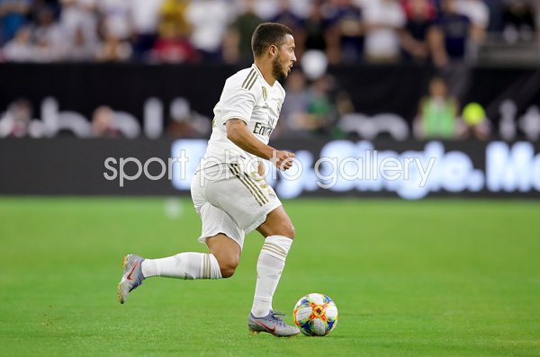 Eden Hazard Real Madrid v Bayern Munich Houston 2019