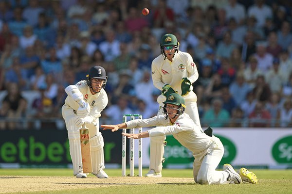 Jack Leach 1 not out England v Australia Headingley Ashes 2019