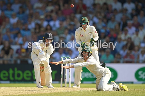 Jack Leach 1 not out England v Australia Headingley Ashes 2019