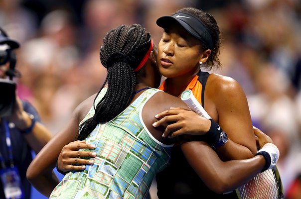 Cori Gauff USA & Naomi Osaka Japan US Open 2019