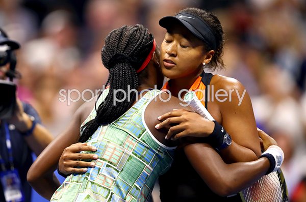 Cori Gauff USA & Naomi Osaka Japan US Open 2019