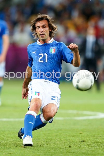 Andrea Pirlo Italy EURO 2012 Final