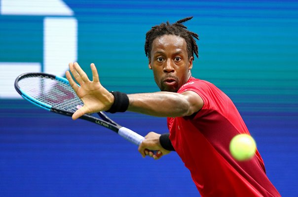 Gael Monfils France forehand US Open New York 2019