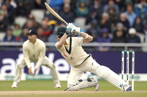 Steve Smith Australia batting v England Old Trafford Ashes 2019