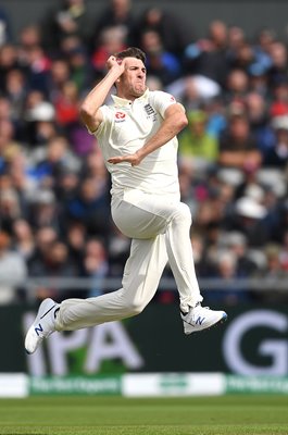 Craig Overton England v Australia bowls Old Trafford Ashes 2019