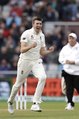 Craig Overton England v Australia wicket Old Trafford Ashes 2019