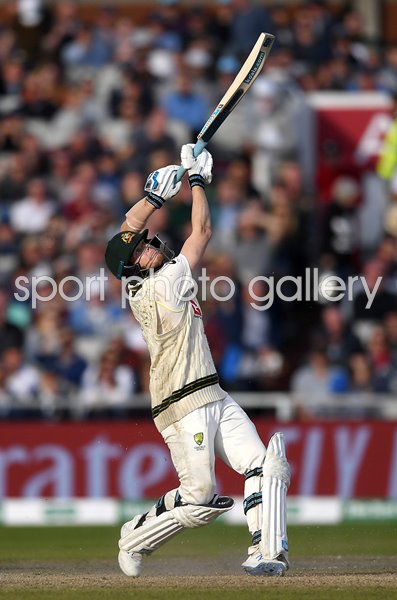 Steve Smith Australia hits out v England Old Trafford Ashes 2019