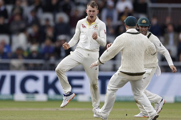 Marnus Labuschagne Australia wicket v England Old Trafford Ashes Test 2019