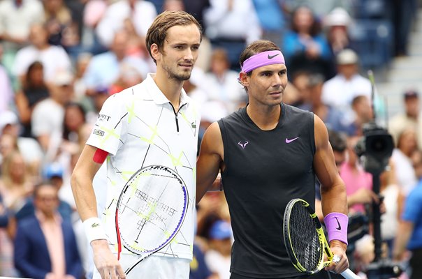 Daniil Medvedev Russia v Rafael Nadal Spain US Open Final 2019