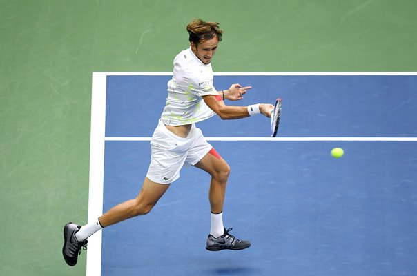 Daniil Medvedev Russia forehand US Open Final 2019