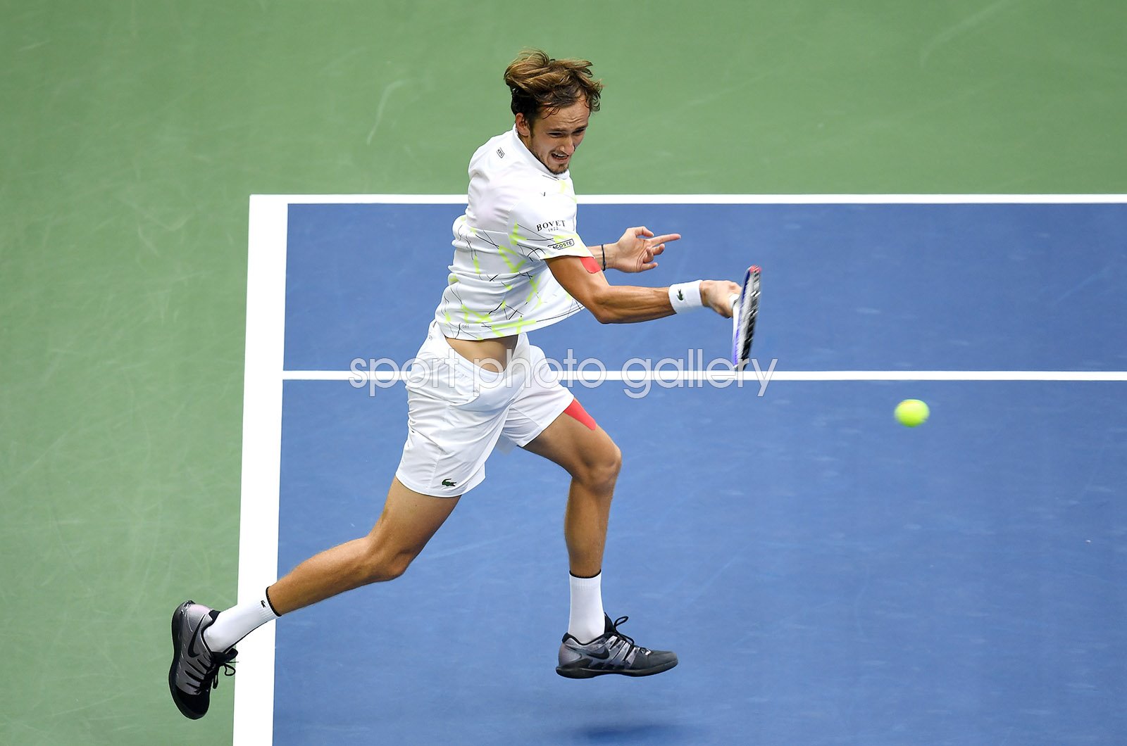 Daniil Medvedev Russia forehand US Open Final 2019 Images | Tennis Posters