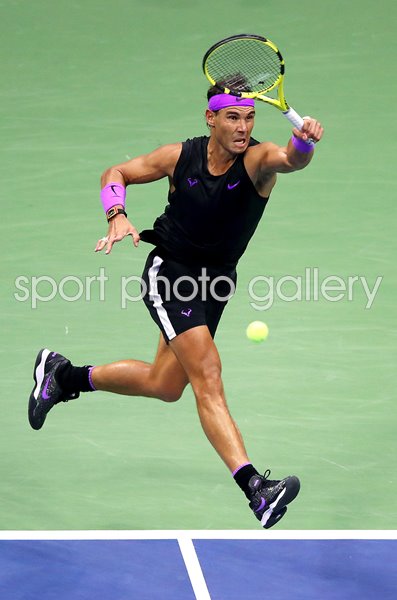 Rafael Spain Spain running forehand US Open Final 2019