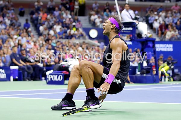 Rafael Spain Spain US Open Winning Moment 2019