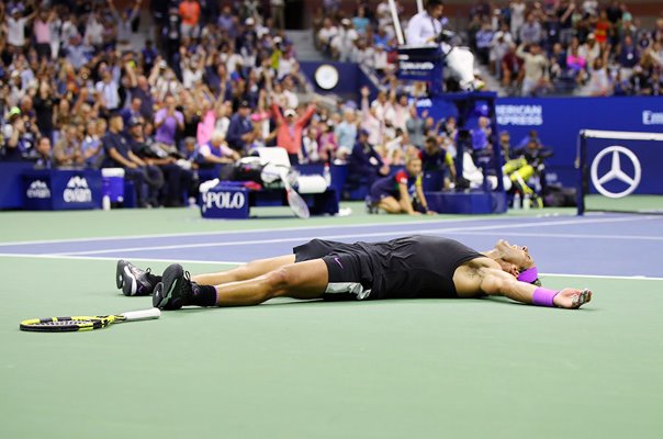 Rafael Spain Spain US Open Victory Moment 2019