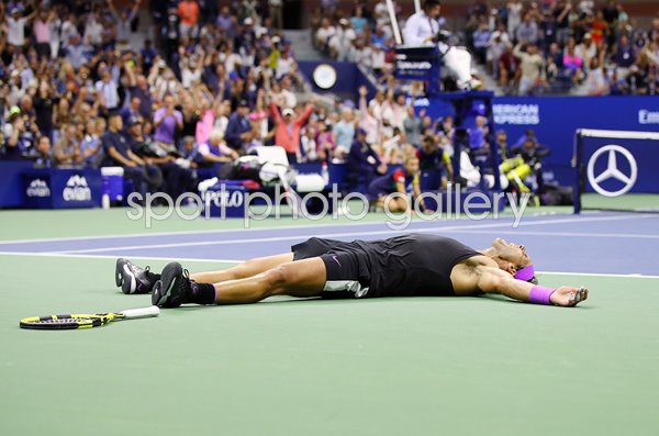 Rafael Spain Spain US Open Victory Moment 2019