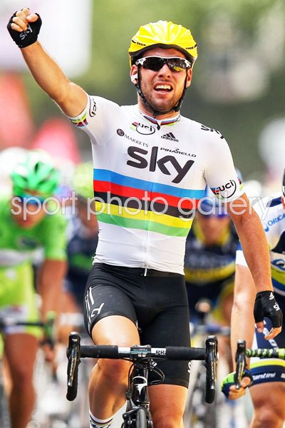 Mark Cavendish wins Stage 2 - 2012 Tour