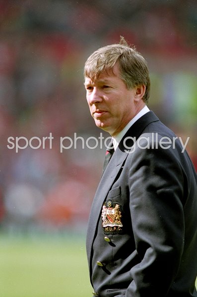Alex Ferguson Manchester United Manager League One 1990