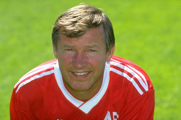 Manchester United Manager Alex Ferguson 1991