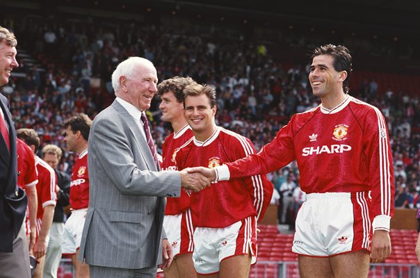 Sir Matt Busby Testimonial Old Trafford Manchester 1991