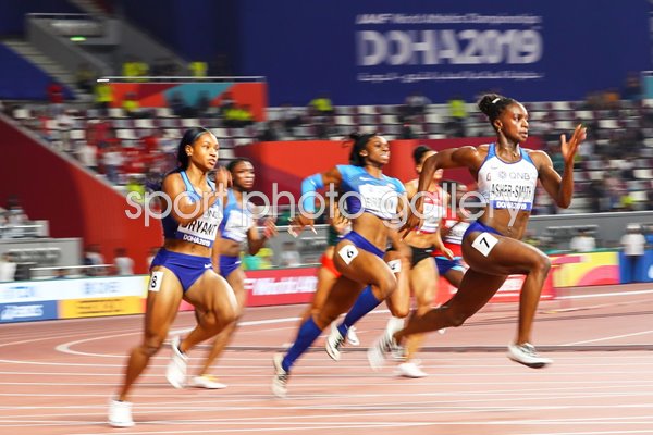 Dina Asher-Smith Great Britain 200m Final World Athletics Doha 2019