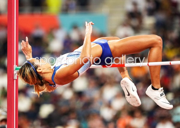 Katarina Johnson-Thompson Heptathlon High Jump Doha 2019