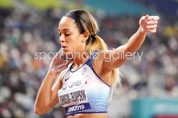 Katarina Johnson-Thompson Heptathlon Shot Put Doha 2019