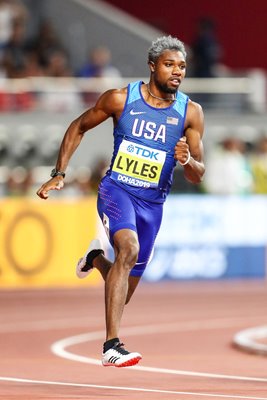 Noah Lyles USA 200 metres World Championships Doha 2019