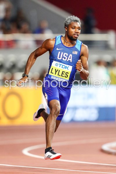 Noah Lyles USA 200 metres World Championships Doha 2019