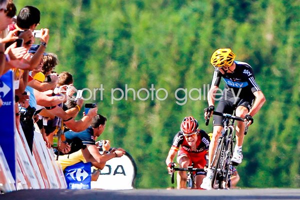 Christopher Froome wins Stage 7 2012 Tour