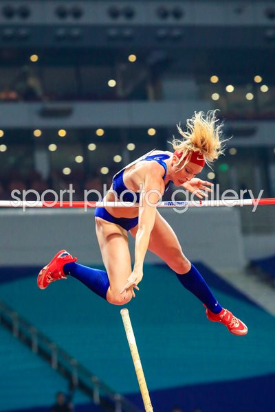 Sandi Morris USA Pole Vault Silver World Athletics Doha 2019